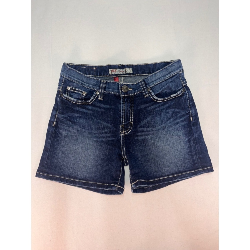BKE‎ Drew Denim Shorts Dark Wash Stretch Casual Everyday Womens Size 26